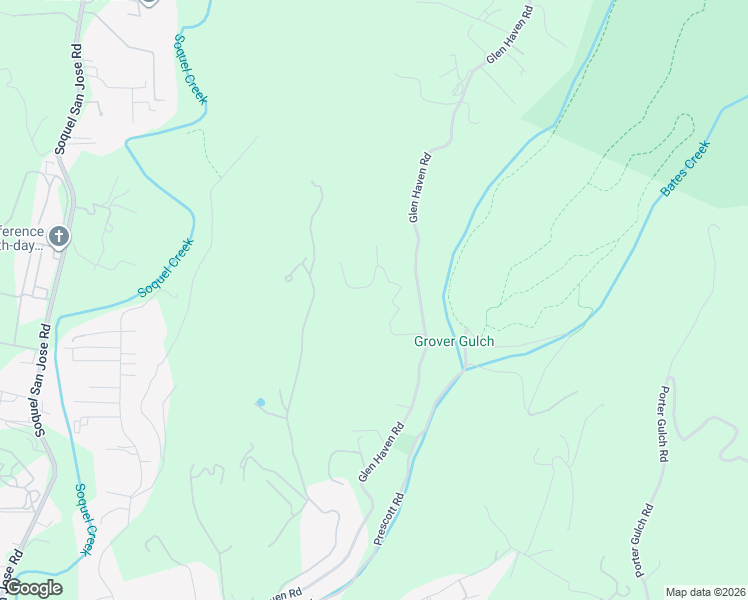 map of restaurants, bars, coffee shops, grocery stores, and more near 375 Tola Ranch Road in Soquel