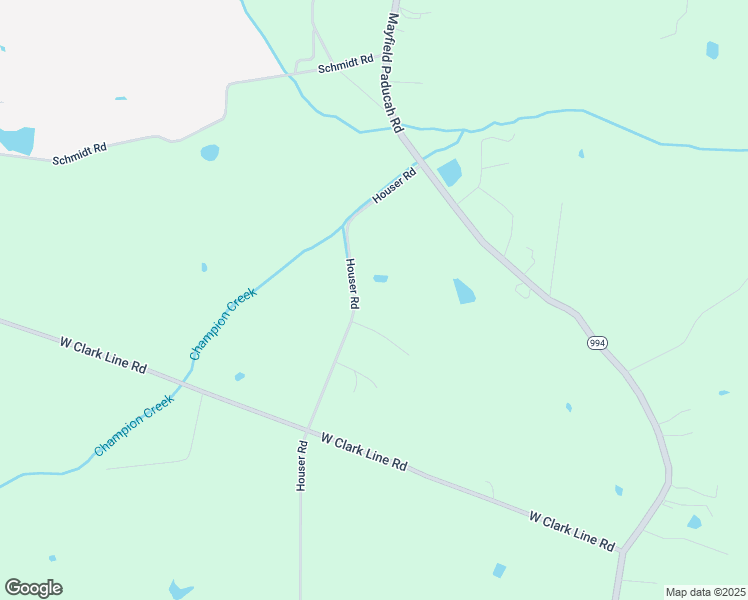 map of restaurants, bars, coffee shops, grocery stores, and more near 5926 Houser Road in Paducah