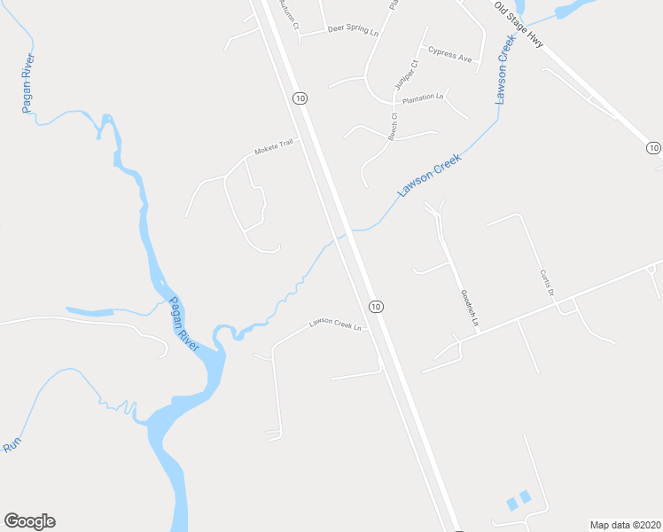 map of restaurants, bars, coffee shops, grocery stores, and more near 9260 Kings Landing Lane in Smithfield