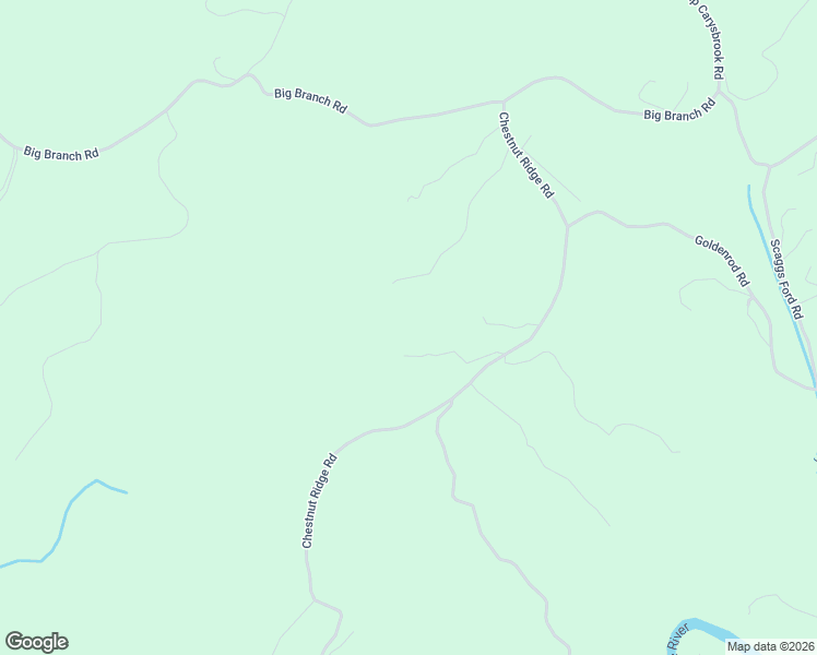 map of restaurants, bars, coffee shops, grocery stores, and more near 5885 Chestnut Ridge Road in Riner