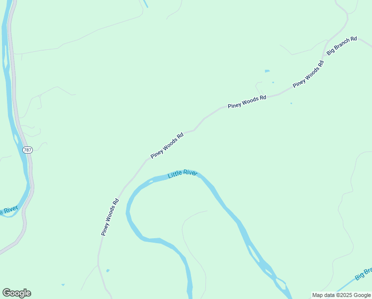 map of restaurants, bars, coffee shops, grocery stores, and more near 6022 Piney Woods Road in Riner