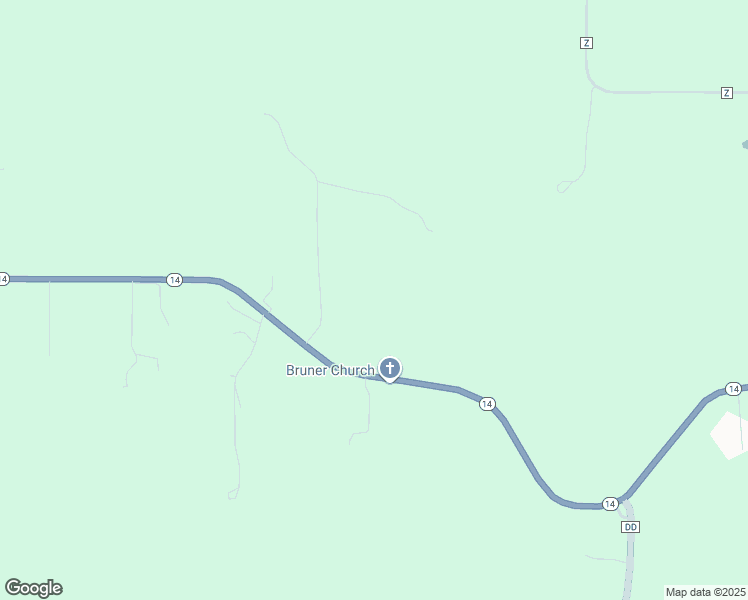 map of restaurants, bars, coffee shops, grocery stores, and more near in Bruner