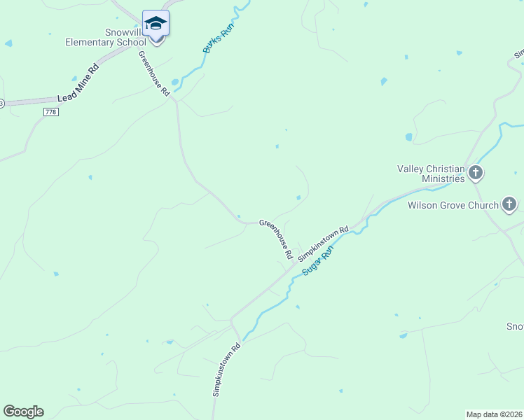 map of restaurants, bars, coffee shops, grocery stores, and more near 3414 Greenhouse Road in Hiwassee