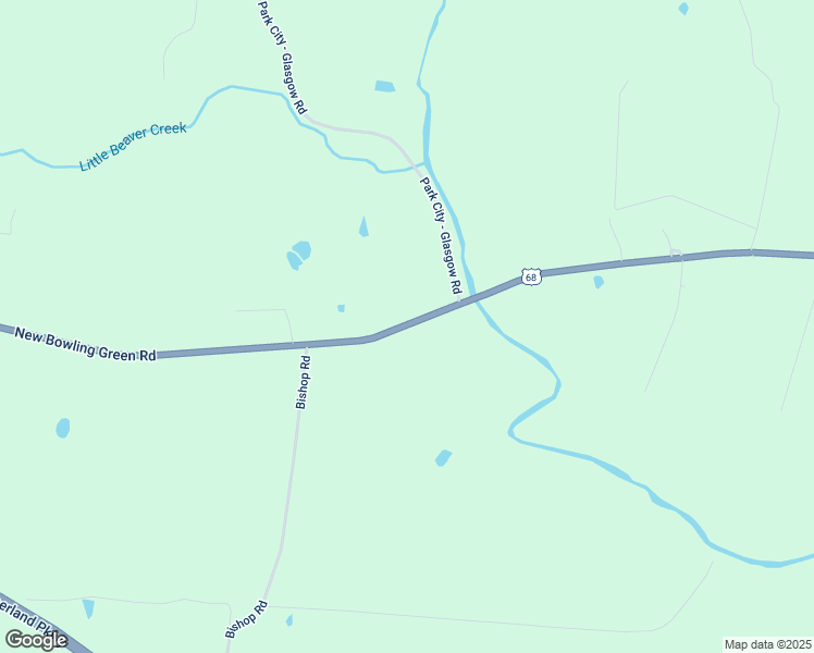 map of restaurants, bars, coffee shops, grocery stores, and more near New Bowling Green Road in Glasgow