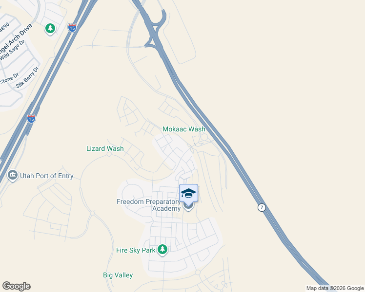 map of restaurants, bars, coffee shops, grocery stores, and more near in St. George