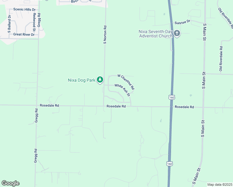 map of restaurants, bars, coffee shops, grocery stores, and more near 514 West Woodbine Road in Nixa