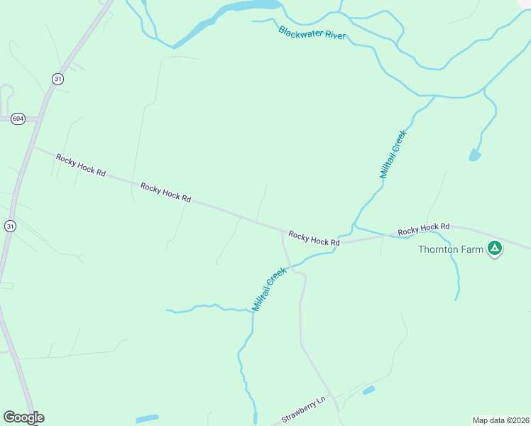 map of restaurants, bars, coffee shops, grocery stores, and more near 2300 Rocky Hock Rd in Wakefield