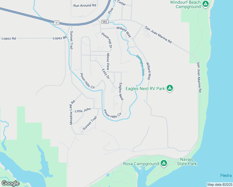 map of restaurants, bars, coffee shops, grocery stores, and more near 92-136 Eagles Place in Arboles