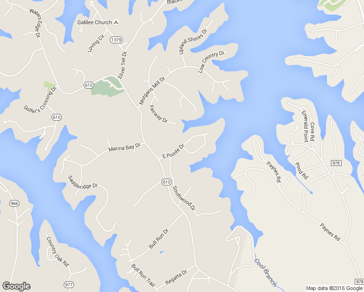 map of restaurants, bars, coffee shops, grocery stores, and more near East Pointe Drive in Penhook