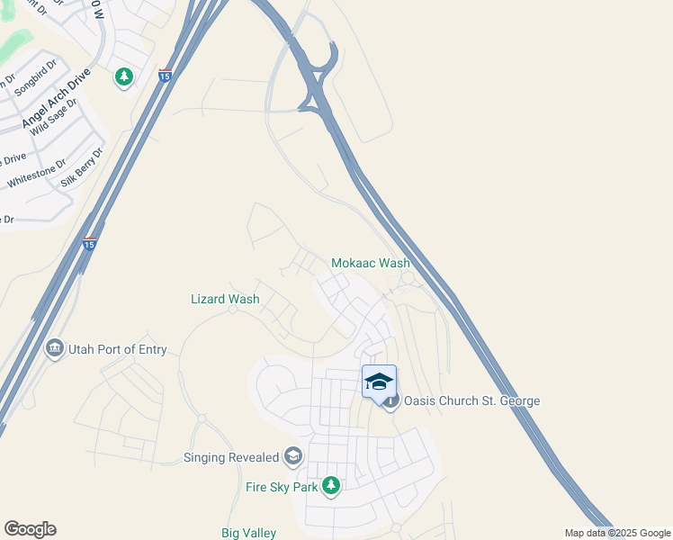map of restaurants, bars, coffee shops, grocery stores, and more near 762 West Periwinkle Lane in St. George