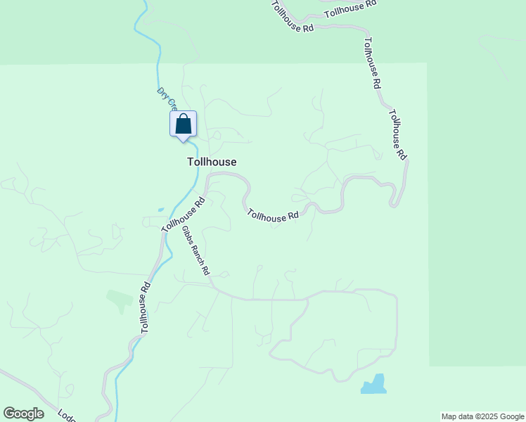 map of restaurants, bars, coffee shops, grocery stores, and more near 28944 Tollhouse Road in Tollhouse