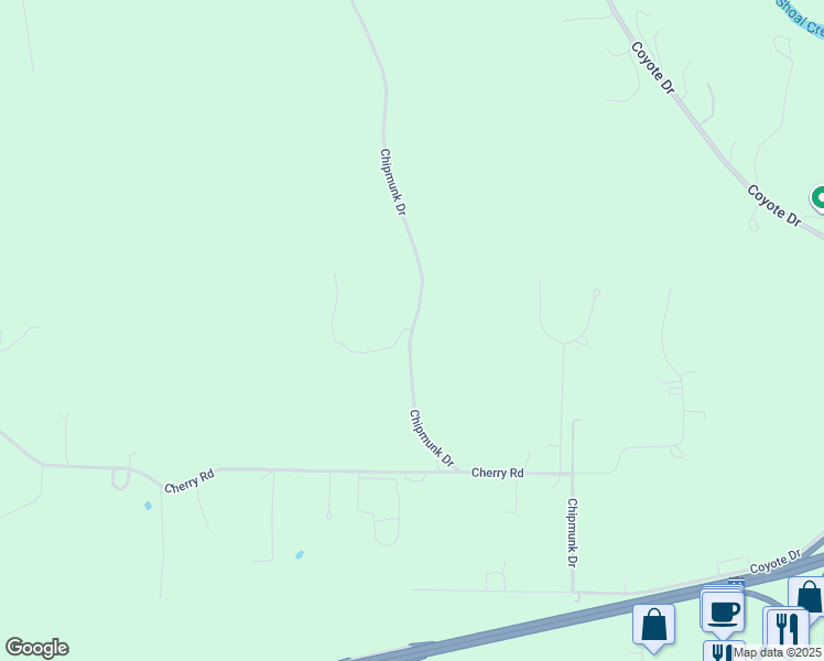 map of restaurants, bars, coffee shops, grocery stores, and more near 4019 Chipmunk Drive in Joplin