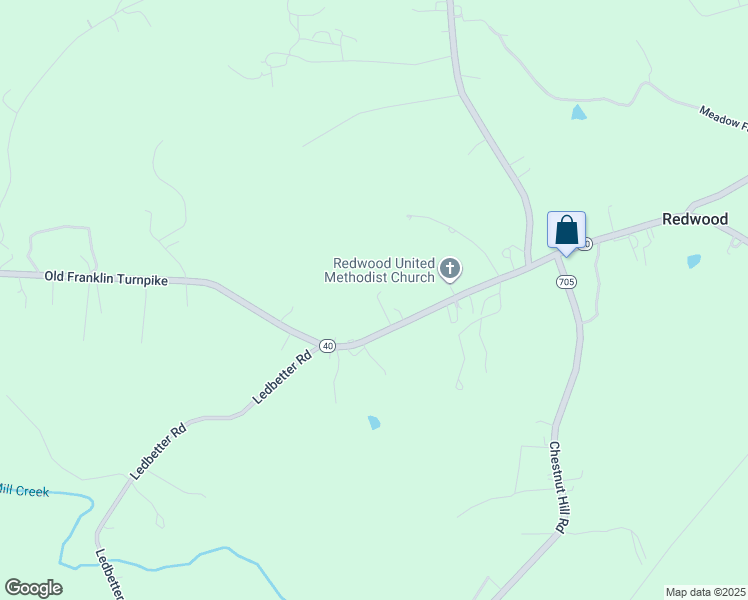 map of restaurants, bars, coffee shops, grocery stores, and more near 65 Angus Lane in Rocky Mount