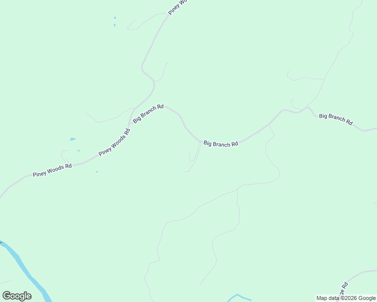 map of restaurants, bars, coffee shops, grocery stores, and more near 3519 Big Branch Road in Riner