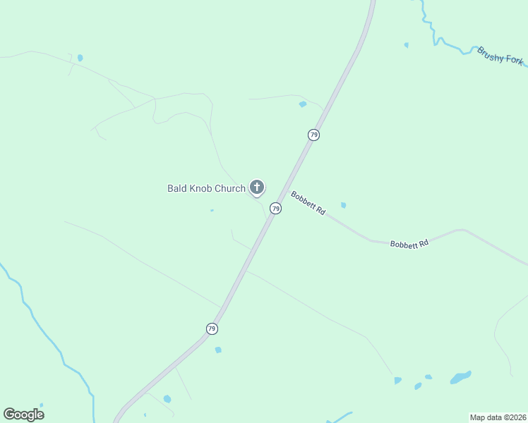 map of restaurants, bars, coffee shops, grocery stores, and more near 144 Bald Knob Church Road in Russellville