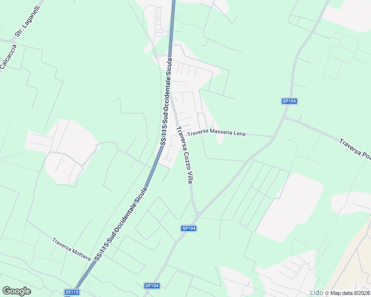 map of restaurants, bars, coffee shops, grocery stores, and more near 8 Traversa Cozzo Villa in Libero consorzio comunale di Siracusa