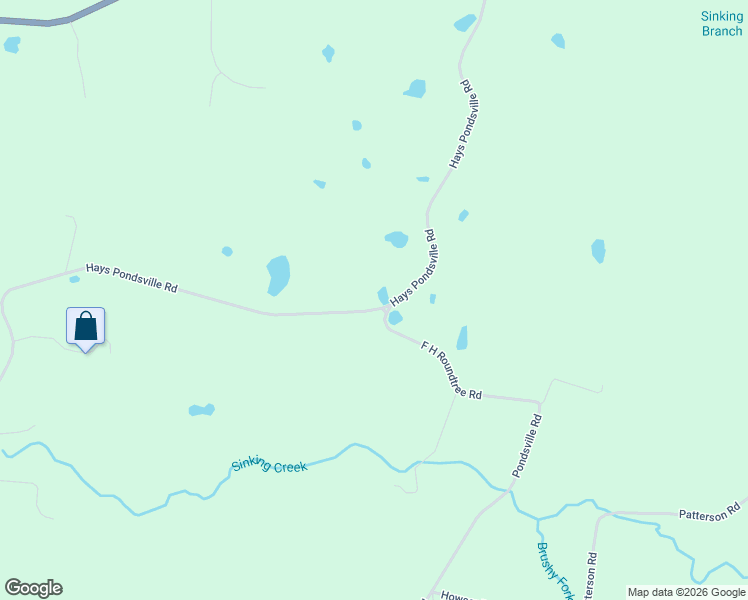 map of restaurants, bars, coffee shops, grocery stores, and more near 101-1099 Hays Pondsville Road in Smiths Grove