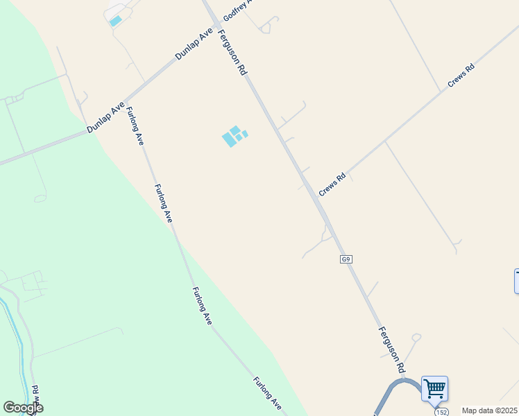 map of restaurants, bars, coffee shops, grocery stores, and more near 2712 Ferguson Road in Gilroy