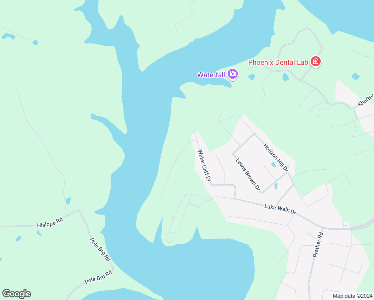 map of restaurants, bars, coffee shops, grocery stores, and more near 491 Water Cliff Drive in Somerset