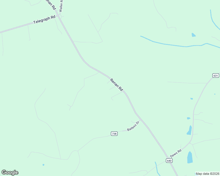 map of restaurants, bars, coffee shops, grocery stores, and more near 6973 Renan Road in Hurt