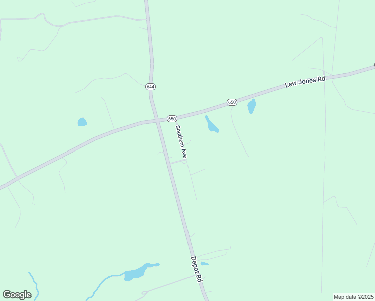 map of restaurants, bars, coffee shops, grocery stores, and more near 18405 Southern Avenue in McKenney