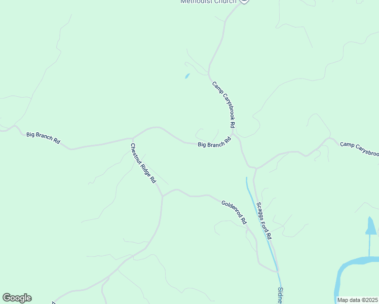 map of restaurants, bars, coffee shops, grocery stores, and more near 2759 Big Branch Road in Riner