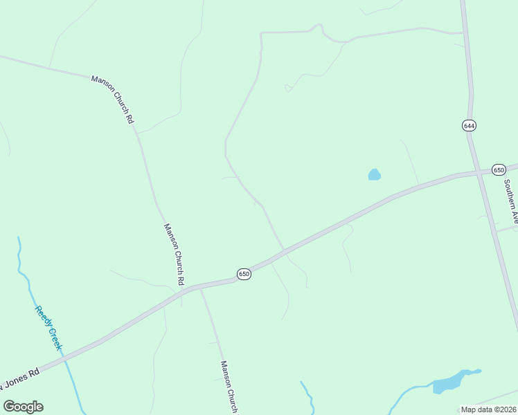 map of restaurants, bars, coffee shops, grocery stores, and more near 9304 Lew Jones Road in McKenney