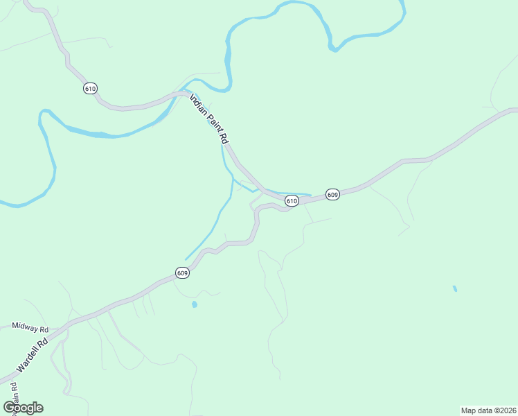 map of restaurants, bars, coffee shops, grocery stores, and more near Virginia 609 in Tazewell County