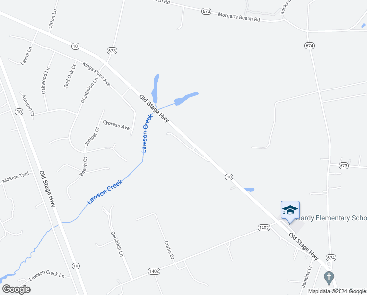 map of restaurants, bars, coffee shops, grocery stores, and more near 8816 Smithfield Apartments Lane in Smithfield