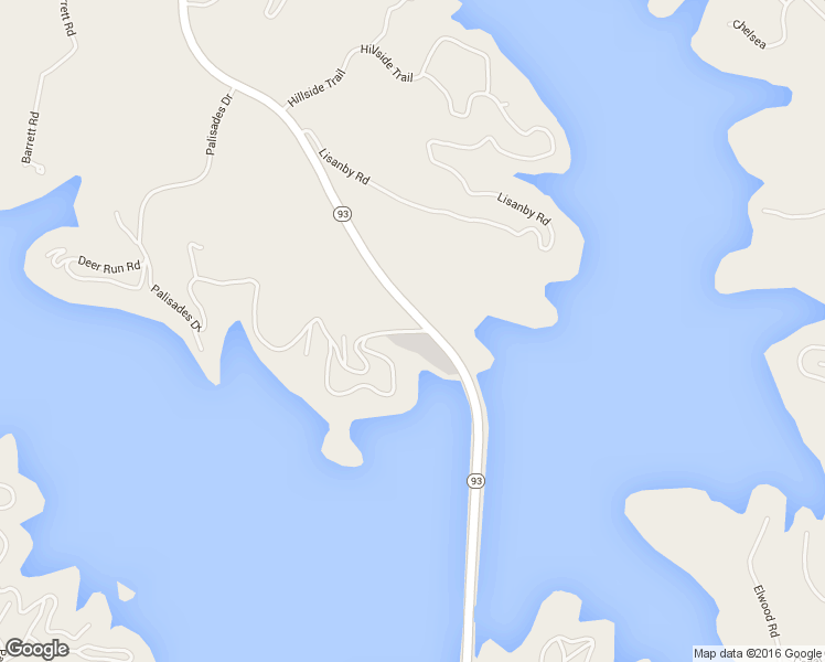 map of restaurants, bars, coffee shops, grocery stores, and more near 586 Palisades Drive in Eddyville