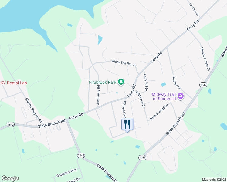 map of restaurants, bars, coffee shops, grocery stores, and more near 198 Springdale Drive in Somerset