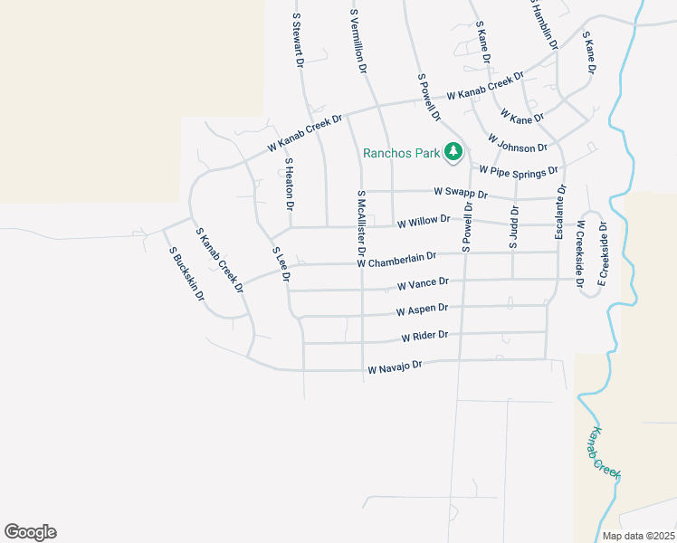map of restaurants, bars, coffee shops, grocery stores, and more near 859 West Chamberlain Drive in Kanab