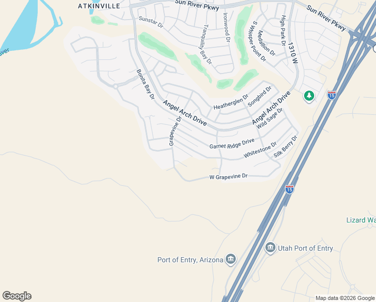 map of restaurants, bars, coffee shops, grocery stores, and more near 1731 Whitestone Drive in St. George