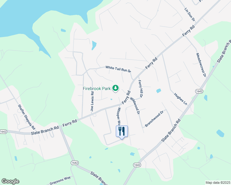 map of restaurants, bars, coffee shops, grocery stores, and more near 40 Fire Brook Drive in Somerset