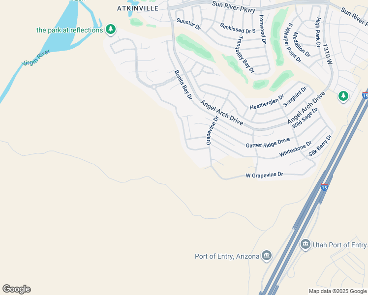 map of restaurants, bars, coffee shops, grocery stores, and more near in St. George