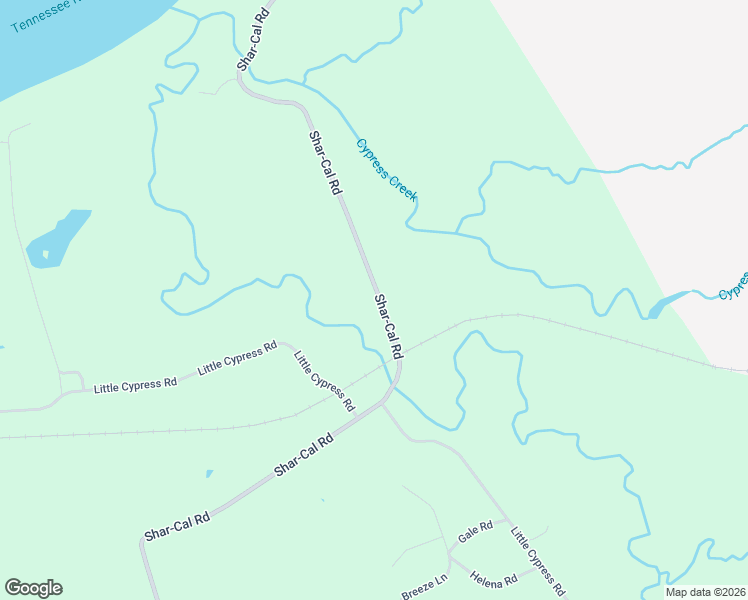 map of restaurants, bars, coffee shops, grocery stores, and more near 5232 Shar-Cal Road in Calvert City