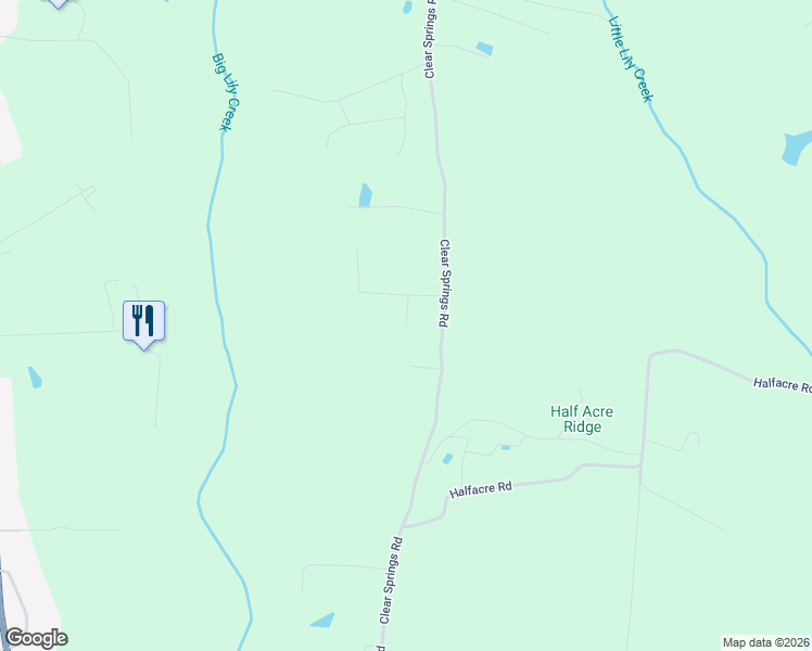 map of restaurants, bars, coffee shops, grocery stores, and more near 98 Blueberry Drive in Russell Springs