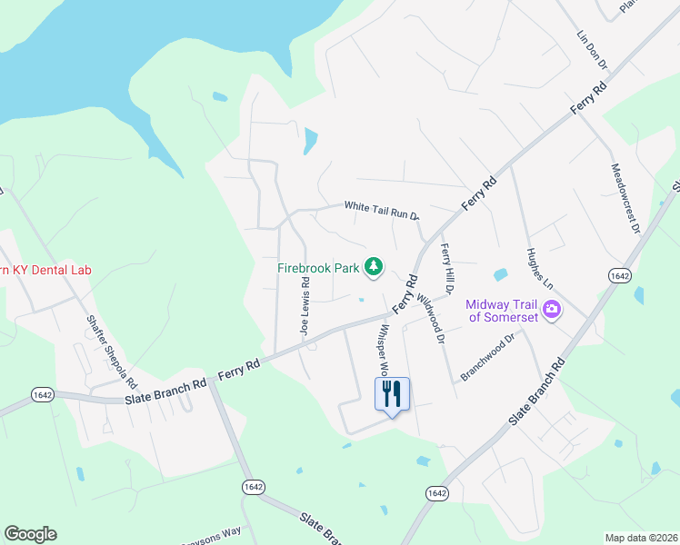map of restaurants, bars, coffee shops, grocery stores, and more near 198 Springdale Drive in Somerset
