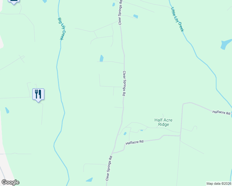 map of restaurants, bars, coffee shops, grocery stores, and more near 98 Blueberry Drive in Russell Springs