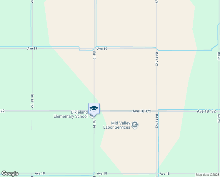 map of restaurants, bars, coffee shops, grocery stores, and more near 18641 Road 19 in Madera