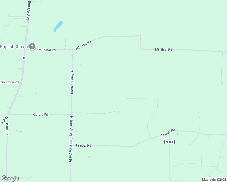 map of restaurants, bars, coffee shops, grocery stores, and more near Unnamed Road in Clever