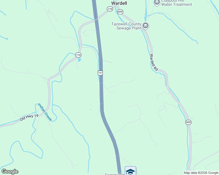 map of restaurants, bars, coffee shops, grocery stores, and more near College Park Road in Cedar Bluff