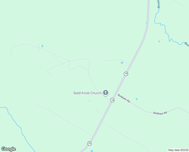 map of restaurants, bars, coffee shops, grocery stores, and more near 144-338 Bald Knob Church Road in Russellville