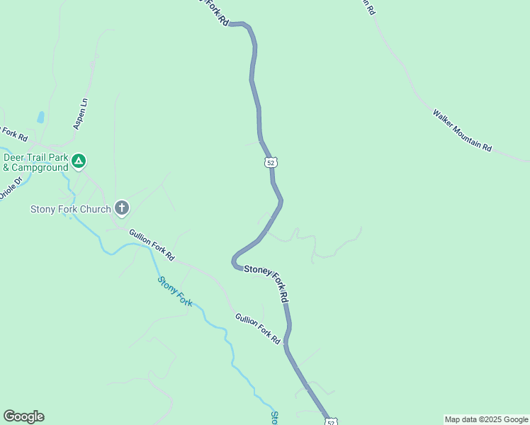map of restaurants, bars, coffee shops, grocery stores, and more near 7101-7129 Stoney Fork Road in Wytheville