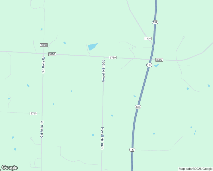 map of restaurants, bars, coffee shops, grocery stores, and more near 894 County Road 1070 in Willow Springs