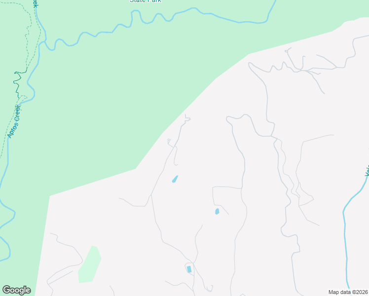 map of restaurants, bars, coffee shops, grocery stores, and more near 1073 Larsen Road in Aptos