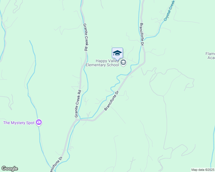 map of restaurants, bars, coffee shops, grocery stores, and more near 2951 Branciforte Drive in Santa Cruz