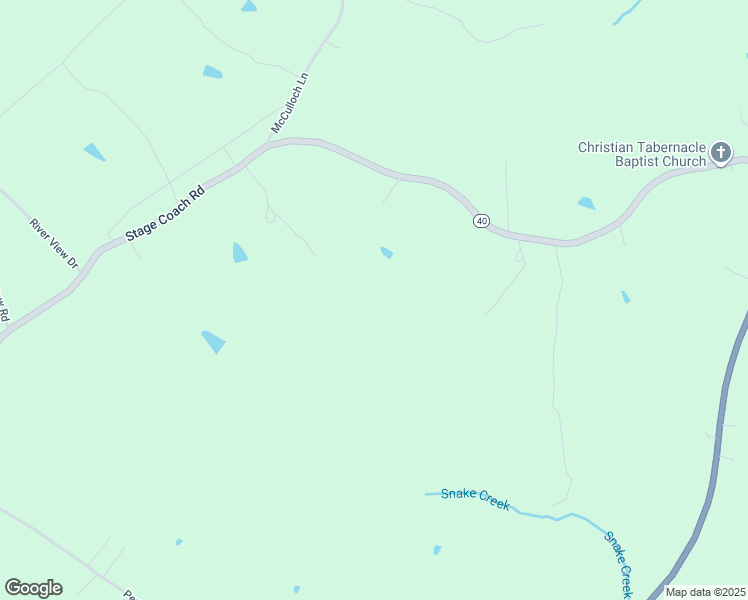 map of restaurants, bars, coffee shops, grocery stores, and more near 1235 Stage Coach Road in Nathalie