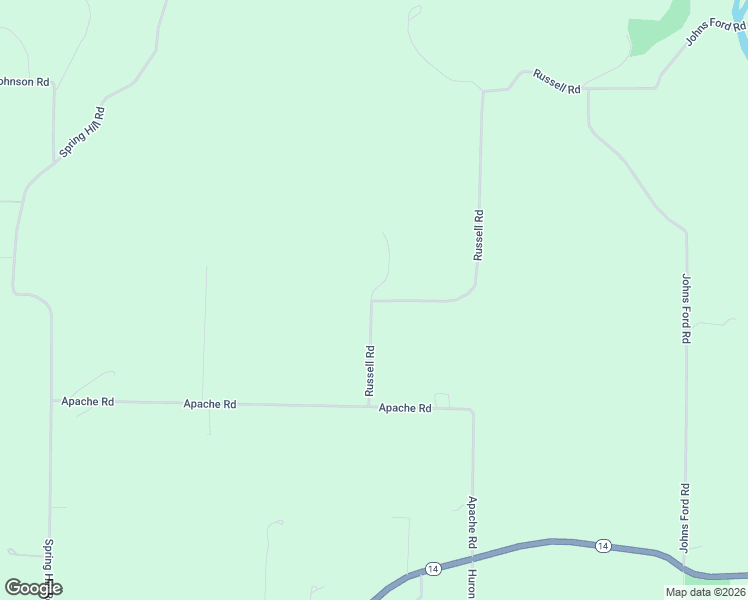 map of restaurants, bars, coffee shops, grocery stores, and more near 743 Russell Road in Sparta