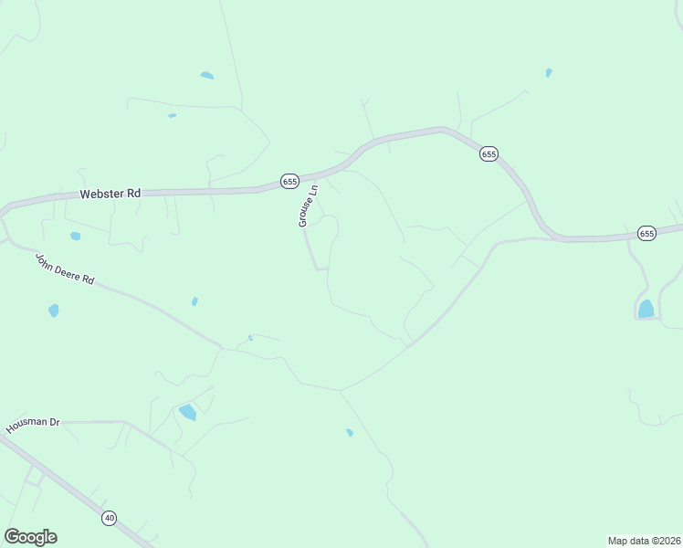 map of restaurants, bars, coffee shops, grocery stores, and more near 205 Grouse Lane in Glade Hill